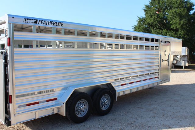 2025 Featherlite 8127 - 24' GN Livestock Trailer Removable 12 pen system and 2 walk-thru gates | CONROE, TX | SportChassis/ Featherlite Trailers of Texas 2025 Featherlite 8127 - 24' GN Livestock Trailer Removable 12 pen system and 2 walk-thru gates | CONROE, TX | SportChassis/ Featherlite Trailers of Texas