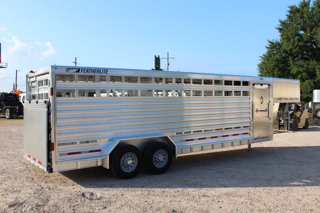 2025 Featherlite 8127 - 24' GN Livestock Trailer Removable 12 pen system and 2 walk-thru gates | CONROE, TX | SportChassis/ Featherlite Trailers of Texas 2025 Featherlite 8127 - 24' GN Livestock Trailer Removable 12 pen system and 2 walk-thru gates | CONROE, TX | SportChassis/ Featherlite Trailers of Texas