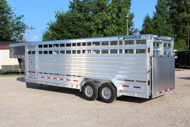 2025 Featherlite 8127 - 24' GN Livestock Trailer Removable 12 pen system and 2 walk-thru gates | CONROE, TX | SportChassis/ Featherlite Trailers of Texas 2025 Featherlite 8127 - 24' GN Livestock Trailer Removable 12 pen system and 2 walk-thru gates | CONROE, TX | SportChassis/ Featherlite Trailers of Texas