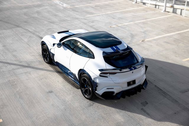 2025 Ferrari Purosangue Venum black forged carbon wide-body