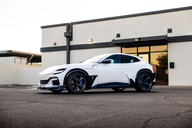 2025 Ferrari Purosangue Venum black forged carbon wide-body