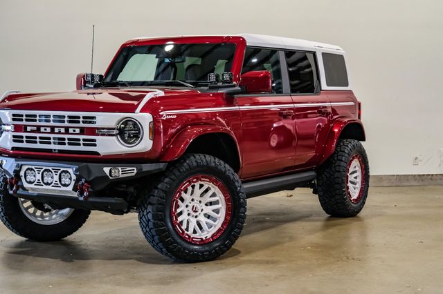 2025 Ford Bronco Heritage Edition 4X4, LIFTED, BUMPERS, LED'S, FUEL | Carrollton, TX | Texas Vehicle Exchange 2025 Ford Bronco Heritage Edition 4X4, LIFTED, BUMPERS, LED'S, FUEL | Carrollton, TX | Texas Vehicle Exchange