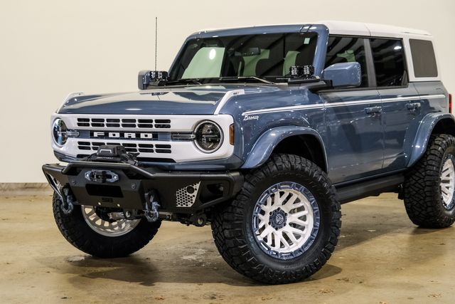 2025 Ford Bronco Heritage Edition 4X4,LIFTED,BUMPERS,LED'S,20' FUEL | Carrollton, TX | psv5 DEMO - Texas Vehicle Exchange 2025 Ford Bronco Heritage Edition 4X4,LIFTED,BUMPERS,LED'S,20' FUEL | Carrollton, TX | psv5 DEMO - Texas Vehicle Exchange