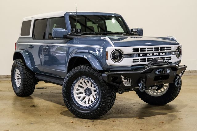 2025 Ford Bronco Heritage Edition 4X4,LIFTED,BUMPERS,LED'S,20' FUEL | Carrollton, TX | psv5 DEMO - Texas Vehicle Exchange 2025 Ford Bronco Heritage Edition 4X4,LIFTED,BUMPERS,LED'S,20' FUEL | Carrollton, TX | psv5 DEMO - Texas Vehicle Exchange