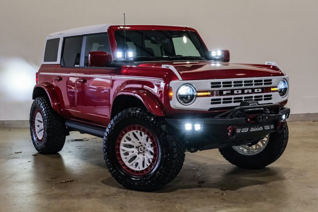 2025 Ford Bronco Heritage Edition 4X4, LIFTED, BUMPERS, LED'S, FUEL | Carrollton, TX | Texas Vehicle Exchange