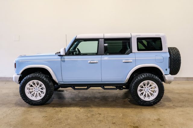 2025 Ford Bronco Heritage Edition 4X4, LIFTED, 20" FUEL, LEATHER | Carrollton, TX | Texas Vehicle Exchange