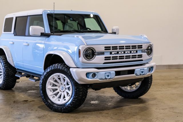 2025 Ford Bronco Heritage Edition 4X4, LIFTED, 20" FUEL, LEATHER | Carrollton, TX | Texas Vehicle Exchange