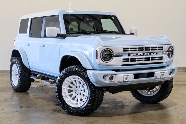 2025 Ford Bronco Heritage Edition 4X4, LIFTED, 20" FUEL, LEATHER | Carrollton, TX | Texas Vehicle Exchange