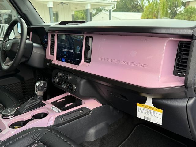2025 Ford Bronco BLUSH PINK PEARL HARDTOP LEATHER LIFTED BAYSHORE | Plant City, FL | psv5 DEMO - Bayshore Automotive 2025 Ford Bronco BLUSH PINK PEARL HARDTOP LEATHER LIFTED BAYSHORE | Plant City, FL | psv5 DEMO - Bayshore Automotive