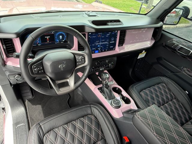 2025 Ford Bronco BLUSH PINK PEARL HARDTOP LEATHER LIFTED BAYSHORE | Plant City, FL | psv5 DEMO - Bayshore Automotive 2025 Ford Bronco BLUSH PINK PEARL HARDTOP LEATHER LIFTED BAYSHORE | Plant City, FL | psv5 DEMO - Bayshore Automotive