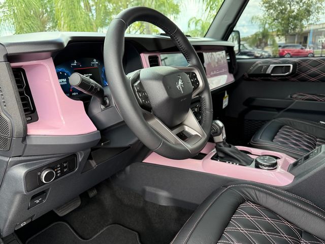 2025 Ford Bronco BLUSH PINK PEARL HARDTOP LEATHER LIFTED BAYSHORE | Plant City, FL | psv5 DEMO - Bayshore Automotive 2025 Ford Bronco BLUSH PINK PEARL HARDTOP LEATHER LIFTED BAYSHORE | Plant City, FL | psv5 DEMO - Bayshore Automotive