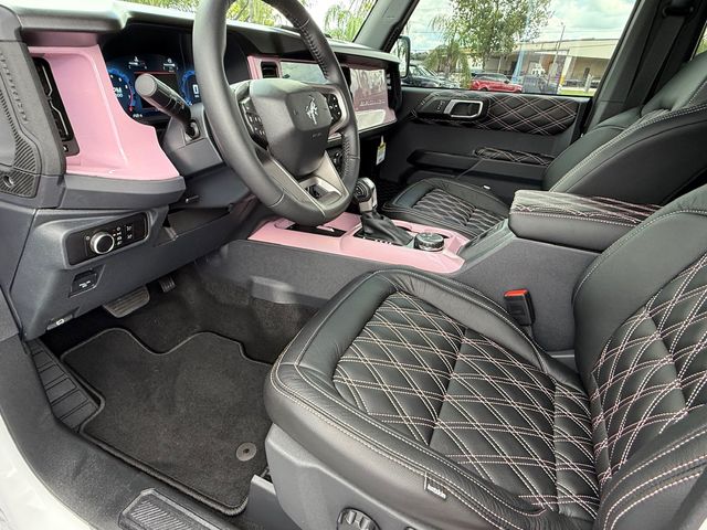 2025 Ford Bronco BLUSH PINK PEARL HARDTOP LEATHER LIFTED BAYSHORE | Plant City, FL | psv5 DEMO - Bayshore Automotive 2025 Ford Bronco BLUSH PINK PEARL HARDTOP LEATHER LIFTED BAYSHORE | Plant City, FL | psv5 DEMO - Bayshore Automotive