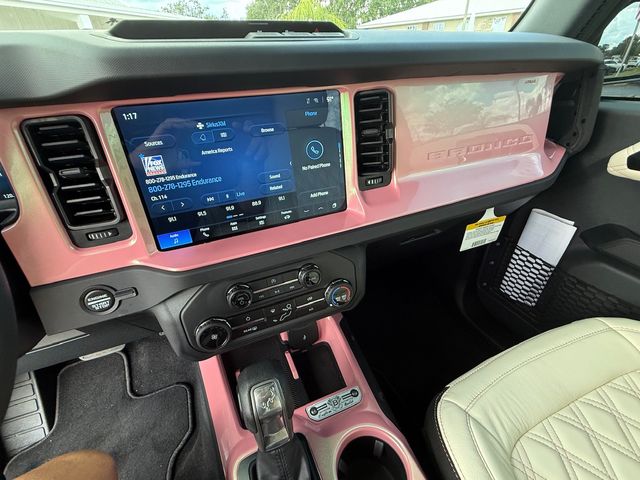 2025 Ford Bronco BAYSHORE BRONCO "PEACHY KEEN" LEATHE HARDTOP | Plant City, FL | psv5 DEMO - Bayshore Automotive 2025 Ford Bronco BAYSHORE BRONCO "PEACHY KEEN" LEATHE HARDTOP | Plant City, FL | psv5 DEMO - Bayshore Automotive