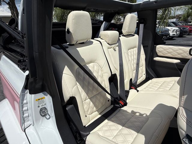 2025 Ford Bronco BAYSHORE BRONCO BLUSH PINK RETRO LEATHER | Plant City, FL | psv5 DEMO - Bayshore Automotive 2025 Ford Bronco BAYSHORE BRONCO BLUSH PINK RETRO LEATHER | Plant City, FL | psv5 DEMO - Bayshore Automotive