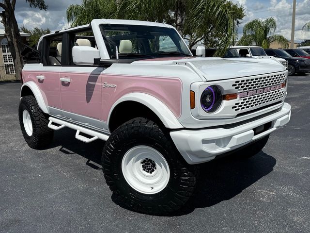 2025 Ford Bronco BAYSHORE BRONCO BLUSH PINK RETRO LEATHER | Plant City, FL | psv5 DEMO - Bayshore Automotive