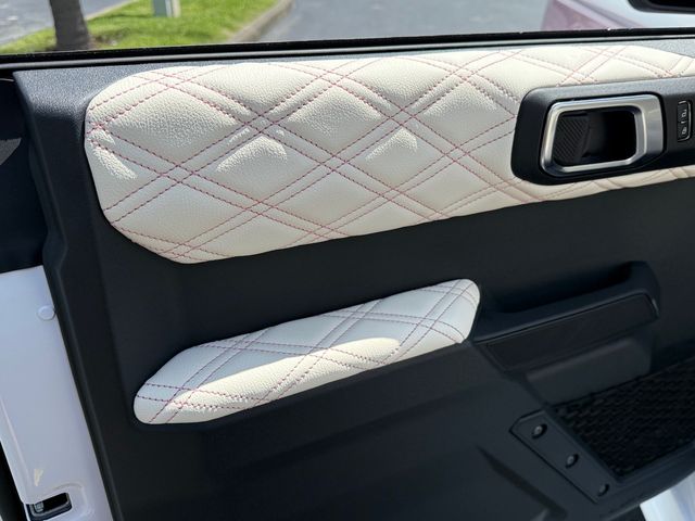 2025 Ford Bronco BAYSHORE BRONCO BLUSH PINK RETRO LEATHER | Plant City, FL | psv5 DEMO - Bayshore Automotive