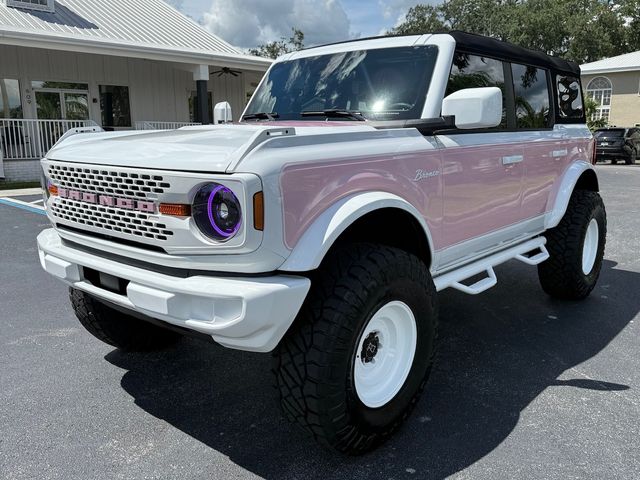 2025 Ford Bronco BAYSHORE BRONCO BLUSH PINK RETRO LEATHER | Plant City, FL | psv5 DEMO - Bayshore Automotive