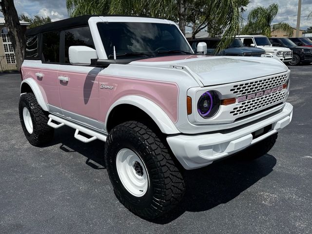2025 Ford Bronco BAYSHORE BRONCO BLUSH PINK RETRO LEATHER | Plant City, FL | psv5 DEMO - Bayshore Automotive 2025 Ford Bronco BAYSHORE BRONCO BLUSH PINK RETRO LEATHER | Plant City, FL | psv5 DEMO - Bayshore Automotive