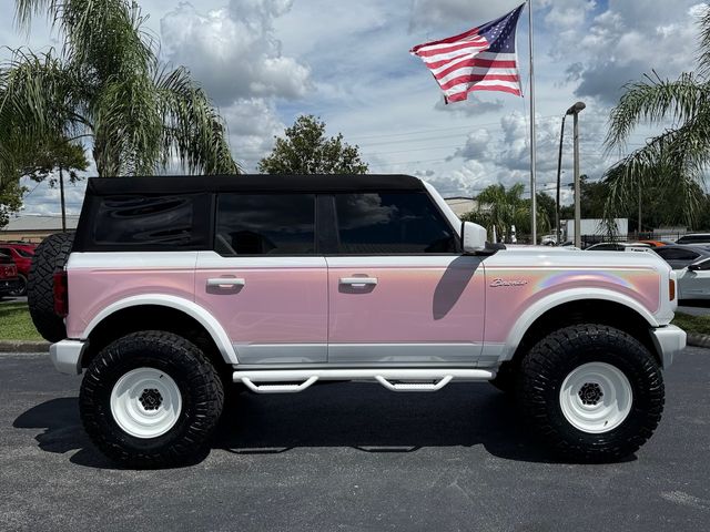 2025 Ford Bronco BAYSHORE BRONCO BLUSH PINK RETRO LEATHER | Plant City, FL | psv5 DEMO - Bayshore Automotive 2025 Ford Bronco BAYSHORE BRONCO BLUSH PINK RETRO LEATHER | Plant City, FL | psv5 DEMO - Bayshore Automotive