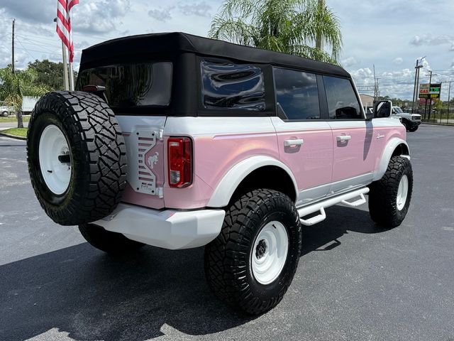2025 Ford Bronco BAYSHORE BRONCO BLUSH PINK RETRO LEATHER | Plant City, FL | psv5 DEMO - Bayshore Automotive