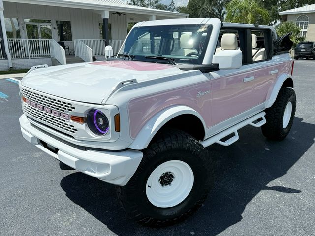 2025 Ford Bronco BAYSHORE BRONCO BLUSH PINK RETRO LEATHER | Plant City, FL | psv5 DEMO - Bayshore Automotive