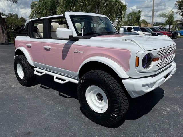 2025 Ford Bronco BAYSHORE BRONCO BLUSH PINK RETRO LEATHER | Plant City, FL | psv5 DEMO - Bayshore Automotive 2025 Ford Bronco BAYSHORE BRONCO BLUSH PINK RETRO LEATHER | Plant City, FL | psv5 DEMO - Bayshore Automotive