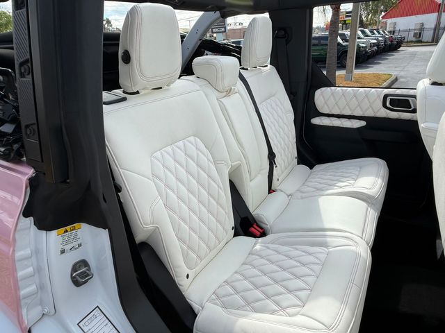 2025 Ford Bronco BAYSHORE BRONCO BABY PINK PEARL LEATHER LIFTED | Plant City, FL | psv5 DEMO - Bayshore Automotive 2025 Ford Bronco BAYSHORE BRONCO BABY PINK PEARL LEATHER LIFTED | Plant City, FL | psv5 DEMO - Bayshore Automotive