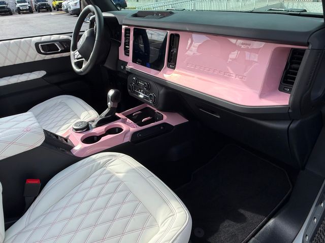 2025 Ford Bronco BAYSHORE BRONCO BABY PINK PEARL LEATHER LIFTED | Plant City, FL | psv5 DEMO - Bayshore Automotive 2025 Ford Bronco BAYSHORE BRONCO BABY PINK PEARL LEATHER LIFTED | Plant City, FL | psv5 DEMO - Bayshore Automotive