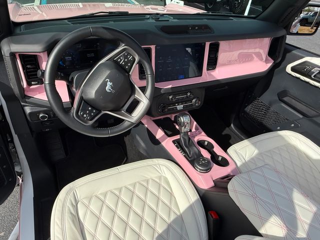 2025 Ford Bronco BAYSHORE BRONCO BABY PINK PEARL LEATHER LIFTED | Plant City, FL | psv5 DEMO - Bayshore Automotive 2025 Ford Bronco BAYSHORE BRONCO BABY PINK PEARL LEATHER LIFTED | Plant City, FL | psv5 DEMO - Bayshore Automotive