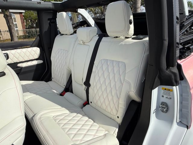 2025 Ford Bronco BAYSHORE BRONCO BABY PINK PEARL LEATHER LIFTED | Plant City, FL | psv5 DEMO - Bayshore Automotive 2025 Ford Bronco BAYSHORE BRONCO BABY PINK PEARL LEATHER LIFTED | Plant City, FL | psv5 DEMO - Bayshore Automotive