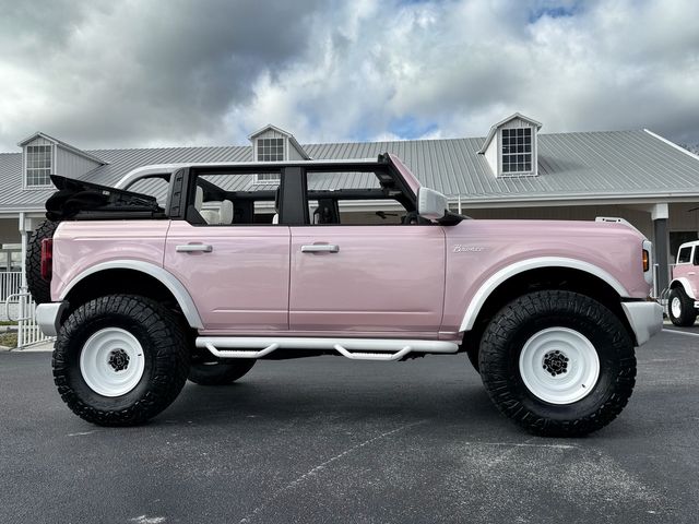 2025 Ford Bronco BAYSHORE BRONCO BABY PINK PEARL LEATHER LIFTED | Plant City, FL | psv5 DEMO - Bayshore Automotive 2025 Ford Bronco BAYSHORE BRONCO BABY PINK PEARL LEATHER LIFTED | Plant City, FL | psv5 DEMO - Bayshore Automotive