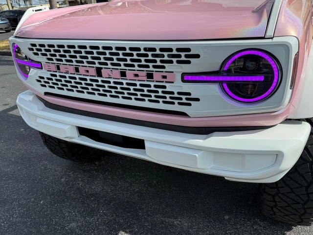 2025 Ford Bronco BAYSHORE BRONCO BABY PINK PEARL LEATHER LIFTED | Plant City, FL | psv5 DEMO - Bayshore Automotive 2025 Ford Bronco BAYSHORE BRONCO BABY PINK PEARL LEATHER LIFTED | Plant City, FL | psv5 DEMO - Bayshore Automotive