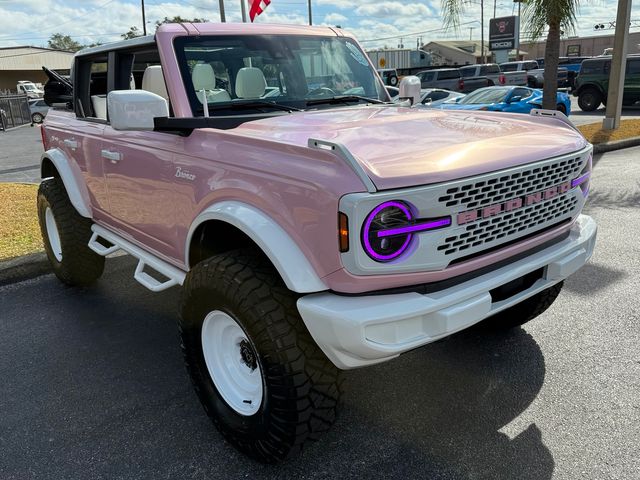 2025 Ford Bronco BAYSHORE BRONCO BABY PINK PEARL LEATHER LIFTED | Plant City, FL | psv5 DEMO - Bayshore Automotive 2025 Ford Bronco BAYSHORE BRONCO BABY PINK PEARL LEATHER LIFTED | Plant City, FL | psv5 DEMO - Bayshore Automotive