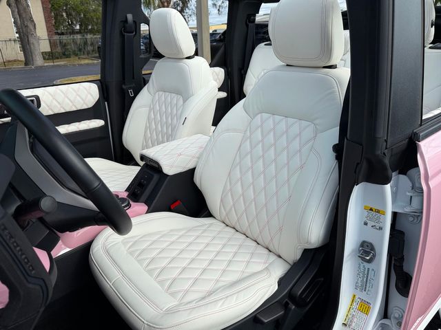 2025 Ford Bronco BAYSHORE BRONCO BABY PINK PEARL LEATHER LIFTED | Plant City, FL | psv5 DEMO - Bayshore Automotive 2025 Ford Bronco BAYSHORE BRONCO BABY PINK PEARL LEATHER LIFTED | Plant City, FL | psv5 DEMO - Bayshore Automotive