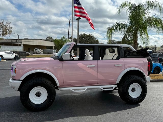 2025 Ford Bronco BAYSHORE BRONCO BABY PINK PEARL LEATHER LIFTED | Plant City, FL | psv5 DEMO - Bayshore Automotive 2025 Ford Bronco BAYSHORE BRONCO BABY PINK PEARL LEATHER LIFTED | Plant City, FL | psv5 DEMO - Bayshore Automotive