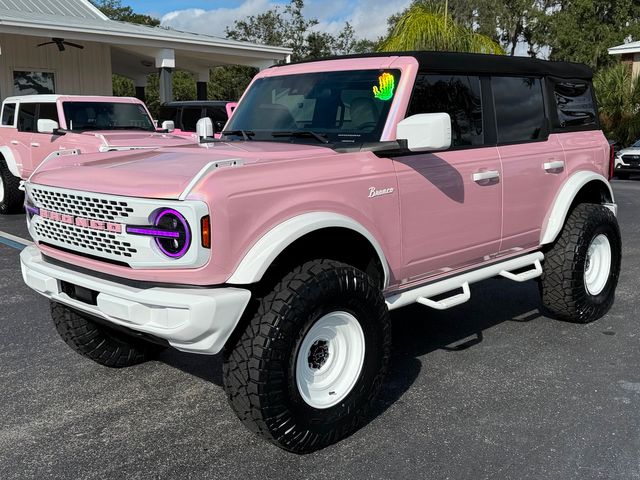 2025 Ford Bronco BAYSHORE BRONCO BABY PINK PEARL LEATHER LIFTED | Plant City, FL | psv5 DEMO - Bayshore Automotive 2025 Ford Bronco BAYSHORE BRONCO BABY PINK PEARL LEATHER LIFTED | Plant City, FL | psv5 DEMO - Bayshore Automotive