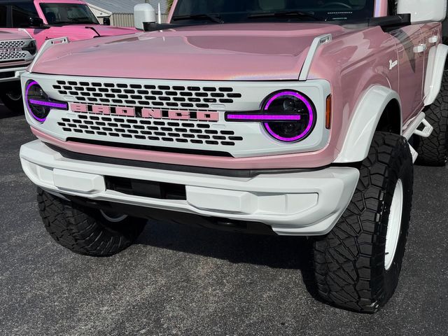 2025 Ford Bronco BAYSHORE BRONCO BABY PINK PEARL LEATHER LIFTED | Plant City, FL | psv5 DEMO - Bayshore Automotive 2025 Ford Bronco BAYSHORE BRONCO BABY PINK PEARL LEATHER LIFTED | Plant City, FL | psv5 DEMO - Bayshore Automotive