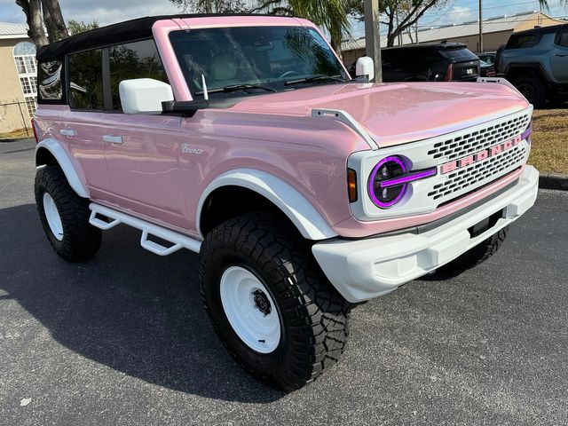 2025 Ford Bronco BAYSHORE BRONCO BABY PINK PEARL LEATHER LIFTED | Plant City, FL | psv5 DEMO - Bayshore Automotive 2025 Ford Bronco BAYSHORE BRONCO BABY PINK PEARL LEATHER LIFTED | Plant City, FL | psv5 DEMO - Bayshore Automotive