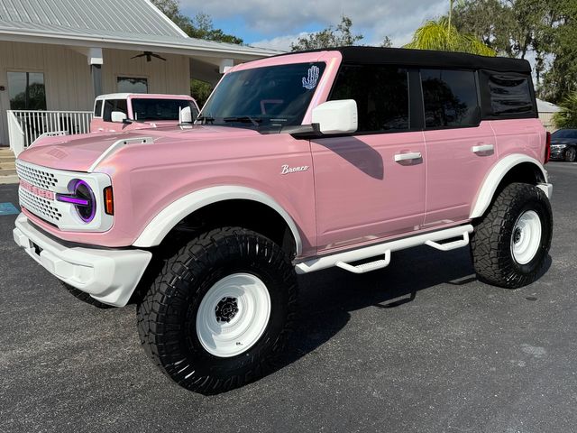 2025 Ford Bronco BAYSHORE BRONCO BABY PINK PEARL LEATHER LIFTED | Plant City, FL | psv5 DEMO - Bayshore Automotive 2025 Ford Bronco BAYSHORE BRONCO BABY PINK PEARL LEATHER LIFTED | Plant City, FL | psv5 DEMO - Bayshore Automotive