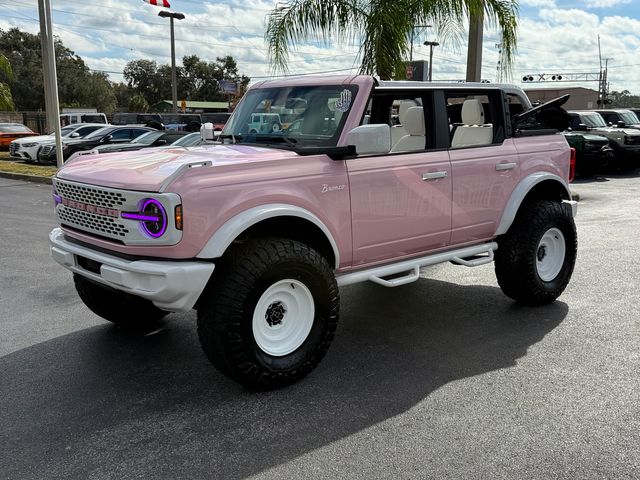 2025 Ford Bronco BAYSHORE BRONCO BABY PINK PEARL LEATHER LIFTED | Plant City, FL | psv5 DEMO - Bayshore Automotive 2025 Ford Bronco BAYSHORE BRONCO BABY PINK PEARL LEATHER LIFTED | Plant City, FL | psv5 DEMO - Bayshore Automotive
