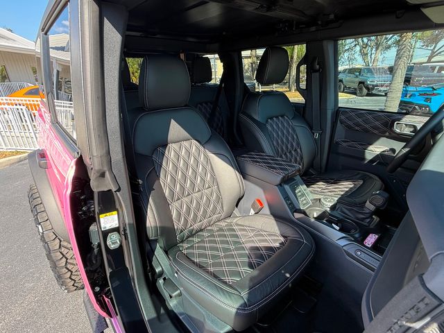 2025 Ford Bronco PINK PEARL BAYSHORE BRONCO HARDTOP LEATHER 37"s | Plant City, FL | psv5 DEMO - Bayshore Automotive