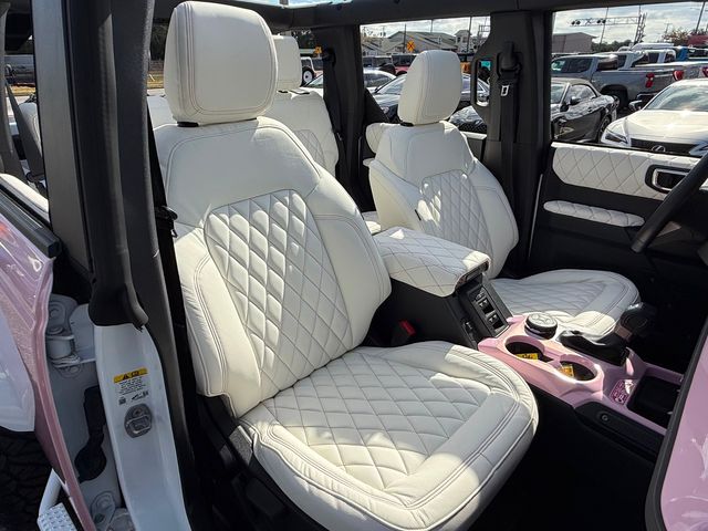 2025 Ford Bronco BABY PINK BAYSHORE BRONCO LEATHER LIFTED LOADED | Plant City, FL | psv5 DEMO - Bayshore Automotive