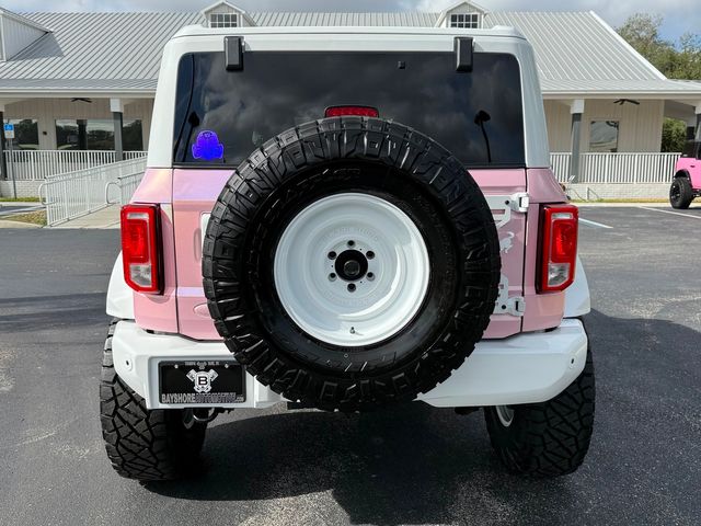 2025 Ford Bronco BABY PINK BAYSHORE BRONCO LEATHER LIFTED LOADED | Plant City, FL | psv5 DEMO - Bayshore Automotive