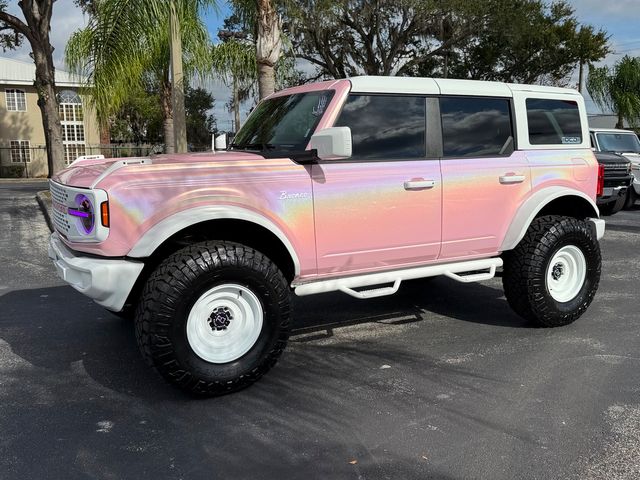 2025 Ford Bronco BABY PINK BAYSHORE BRONCO LEATHER LIFTED LOADED | Plant City, FL | psv5 DEMO - Bayshore Automotive