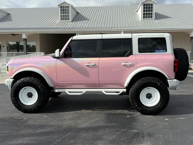 2025 Ford Bronco BABY PINK BAYSHORE BRONCO LEATHER LIFTED LOADED | Plant City, FL | psv5 DEMO - Bayshore Automotive