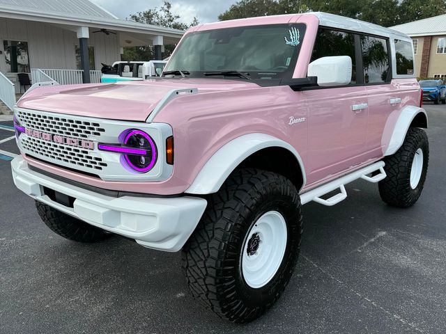 2025 Ford Bronco BABY PINK BAYSHORE BRONCO LEATHER LIFTED LOADED | Plant City, FL | psv5 DEMO - Bayshore Automotive