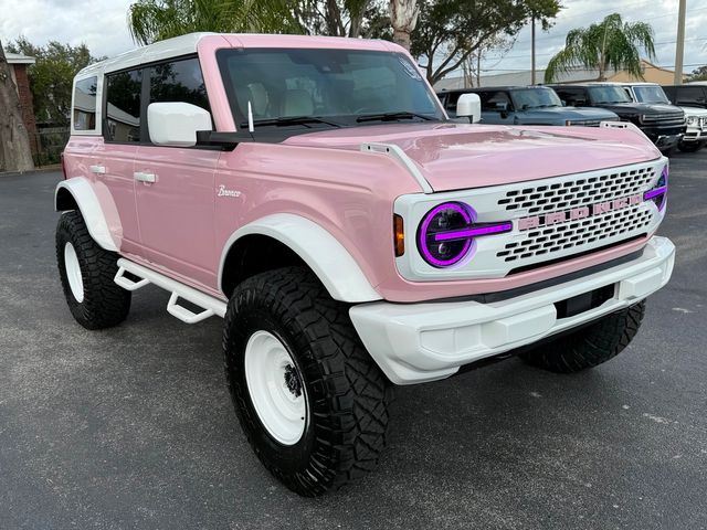 2025 Ford Bronco BABY PINK BAYSHORE BRONCO LEATHER LIFTED LOADED | Plant City, FL | psv5 DEMO - Bayshore Automotive
