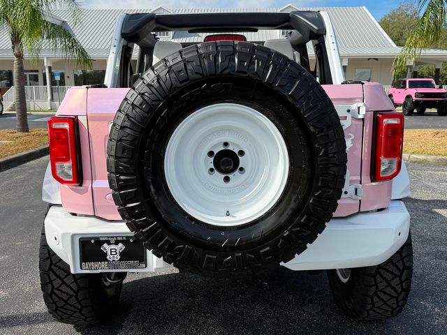 2025 Ford Bronco BABY PINK BAYSHORE BRONCO LEATHER LIFTED LOADED | Plant City, FL | psv5 DEMO - Bayshore Automotive