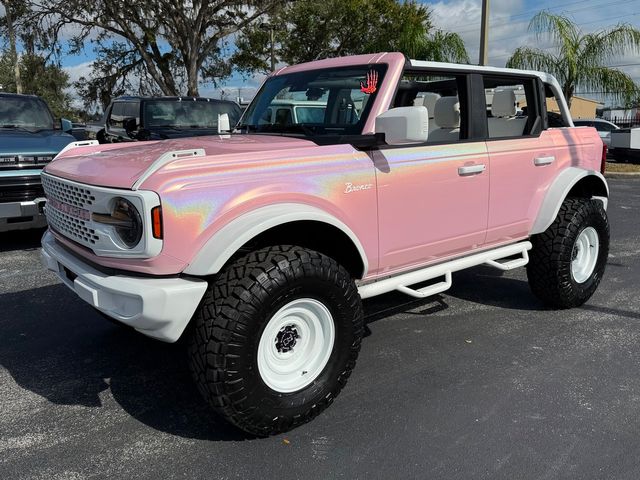 2025 Ford Bronco BABY PINK BAYSHORE BRONCO LEATHER LIFTED LOADED | Plant City, FL | psv5 DEMO - Bayshore Automotive