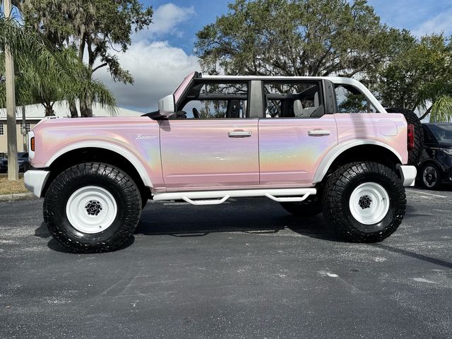 2025 Ford Bronco BABY PINK BAYSHORE BRONCO LEATHER LIFTED LOADED | Plant City, FL | psv5 DEMO - Bayshore Automotive